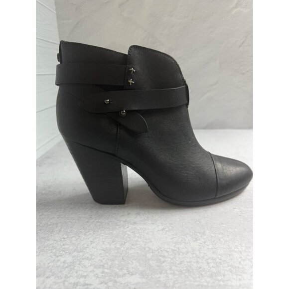 SOLD ❣️Rag & Bone Harrow Black Booties size 41 - Picture 10 of 14
